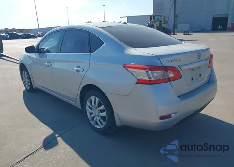 2013 Nissan Sentra Sv z USA, uszkodzony, nr VIN 3N1AB7AP5DL656130